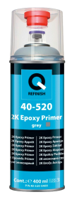 QR 40-520 2K EPOKSI pohjamaali spray harmaa 400ml