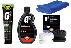 Farecla 7163 + 7166 + 7167 +mikrokuituliina Boost sininen