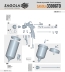 Maaliruisku Sagola 3300 GTO (1,3; 1,4; 1,6; 1,8; 2,2; 2,8mm)